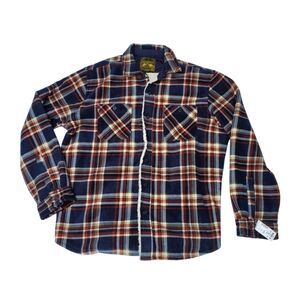 NWT XL Anchorage Mens Fleece Sherpa Lined Shacket